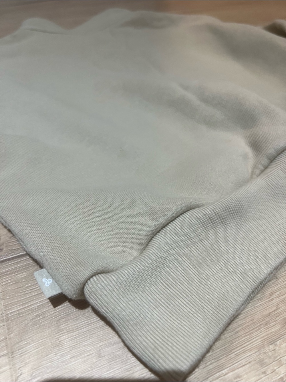 Half-Zip Sweatshirt - Cream - Picture 5 of 5